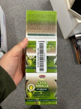 African Pride Olive Miracle Anti-Breakage Formula Smooth Edges Super Hold 3-Pack